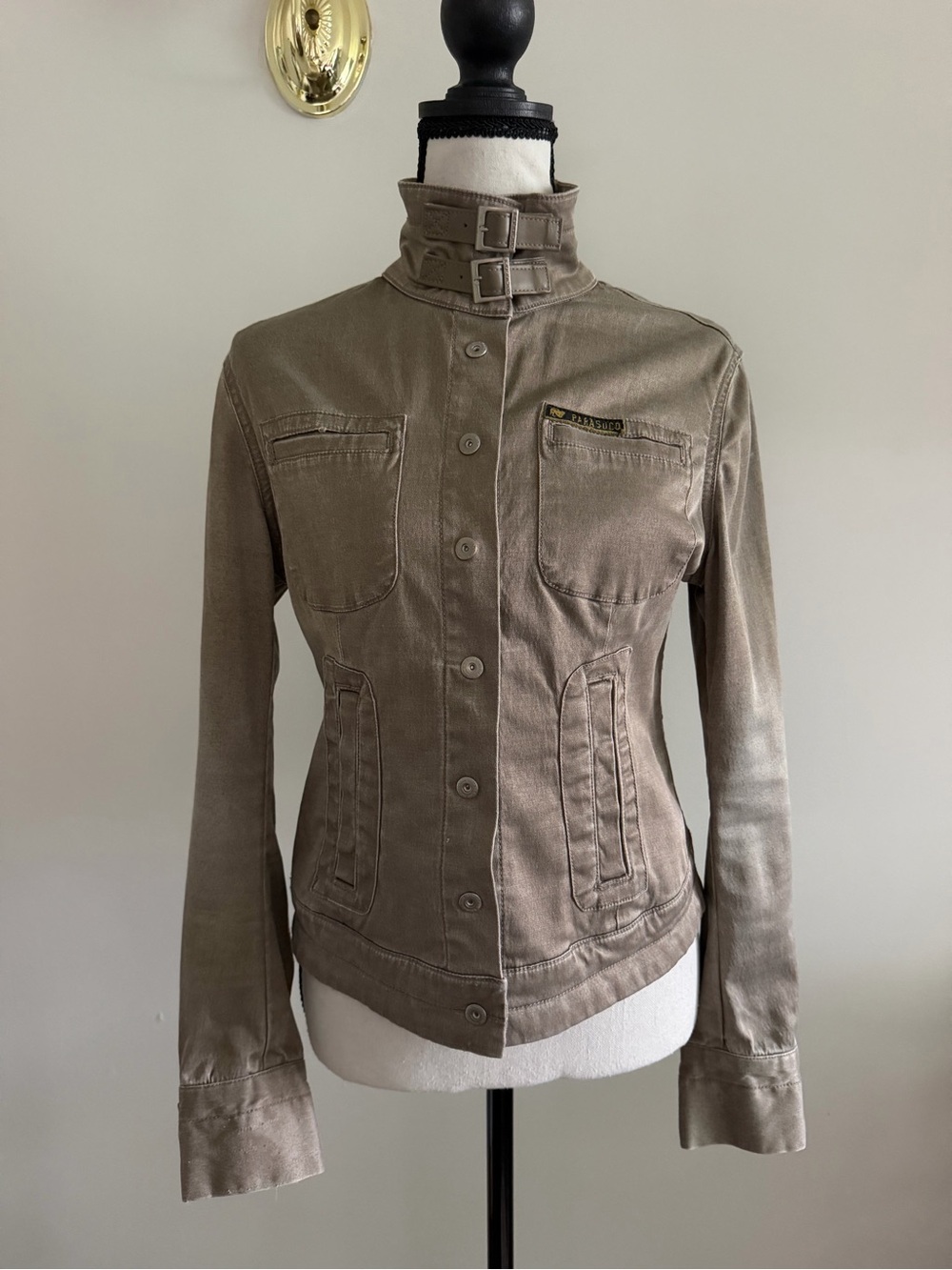 Parasuco Jacket with High Buckle Collar